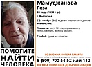 83-летнюю волгоградку Розу Мамуджанову с сумкой на колесах продолжают искать