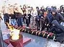 В День Неизвестного Солдата жители Камышина возложили цветы к Вечному огню