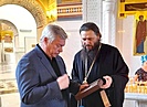 В главном соборе Волгограда помолился губернатор Ростовской области Голубев