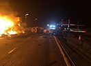 ДТП со сгоревшим водителем большегруза под Волгоградом попало на видео