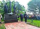 В Волгограде открыли памятный знак пограничникам-защитникам Отечества