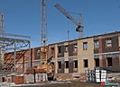 В Волгограде продолжают строительство школы в поселке ГЭС