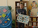 В Волгоградской областной детской библиотеке кадеты продемонстрировали свои таланты