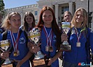 Волгоградки завоевали золотые и серебряные медали на первенстве России по пляжному гандболу