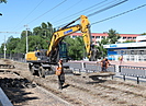 В Волгограде продолжается реконструкция линии СТ