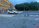 Девочка попала под колеса автомобиля Kia Sorento в центре Волгограда