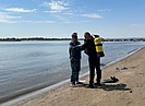 Водолазы начали проверку акваторий в местах отдыха в Волгограде