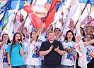 Губернатор Андрей Бочаров открыл фестиваль #ТриЧетыре в Волгограде