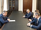 Губернатор Волгоградской области встретился с руководством ФНС России