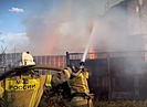 МЧС сняли на видео сражающихся с огнем в ЛНР волгоградских пожарных